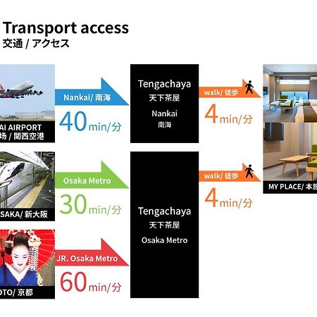Bijou Suites Ai Osaka Ngoại thất bức ảnh